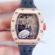 KV Factory Copy Richard Mille RM 011 Red Demon Flyback Chronograph Rose Gold Men Watches (7)_th.jpg
